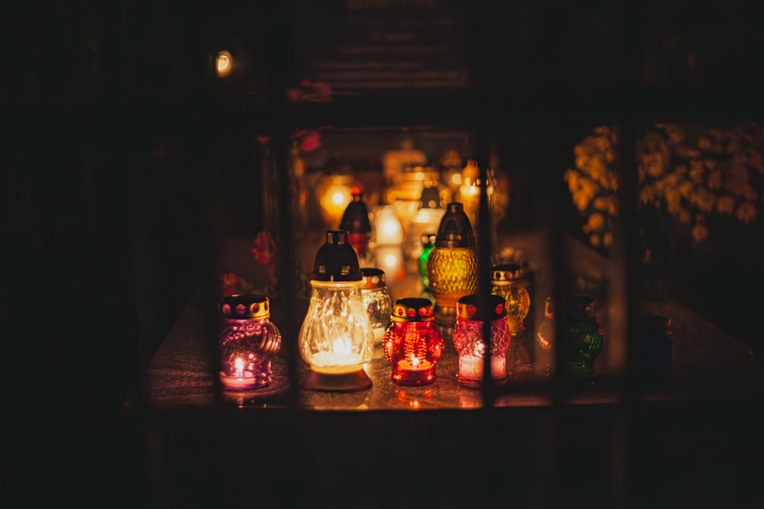 Professional perfume storage and maintenance setup